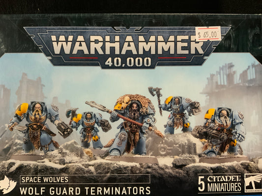 Warhammer 40,000 Space Wolves Wolf Guard Terminators