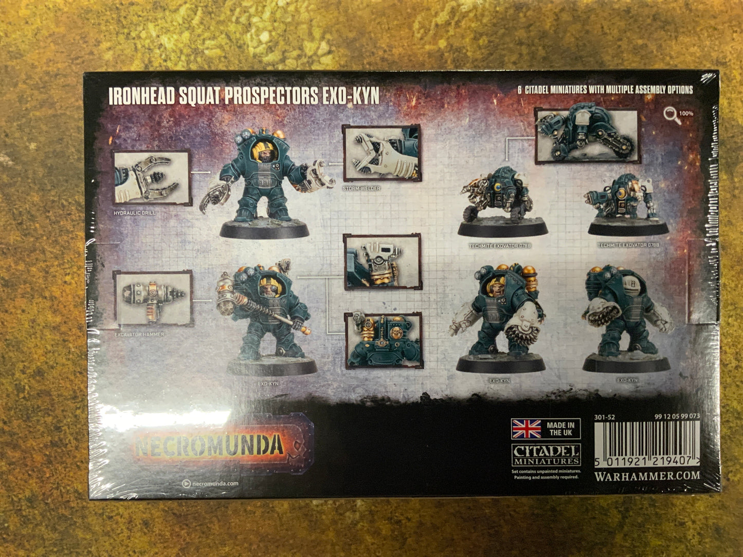Necromunda Ironhead Squat Prospectors Exo-Kyn