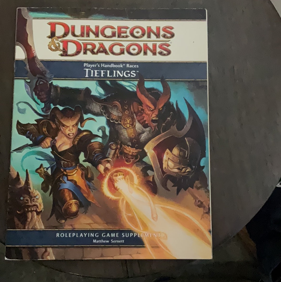 D&D players handbook Tieflings