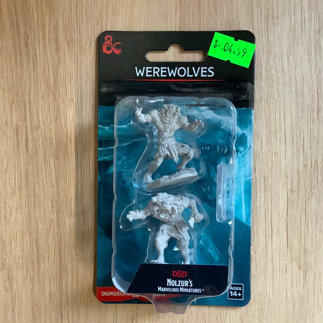 D&D Werewolves Miniature