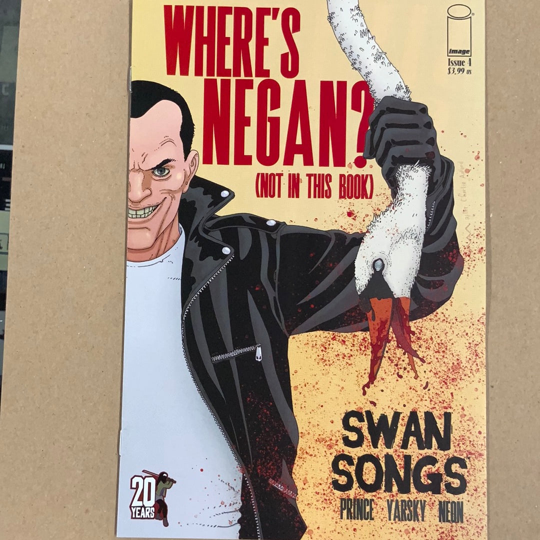 Where’s Negan? Swan Songs Cover D
