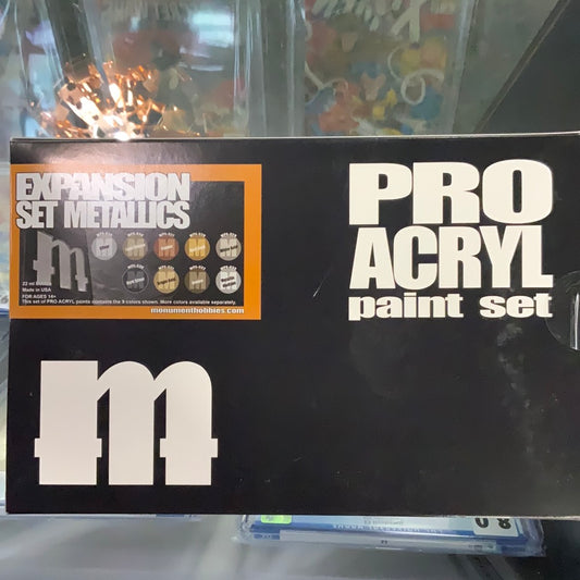 Pro Acryl Paint Set Expansion Set Metallics