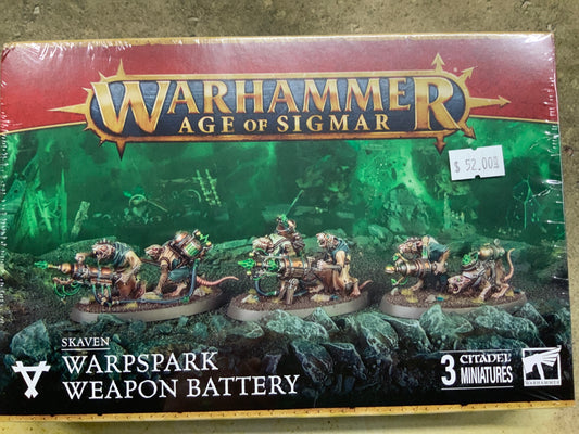 Warhammer Age Of Sigmar Skaven Warspark Weapons Battery