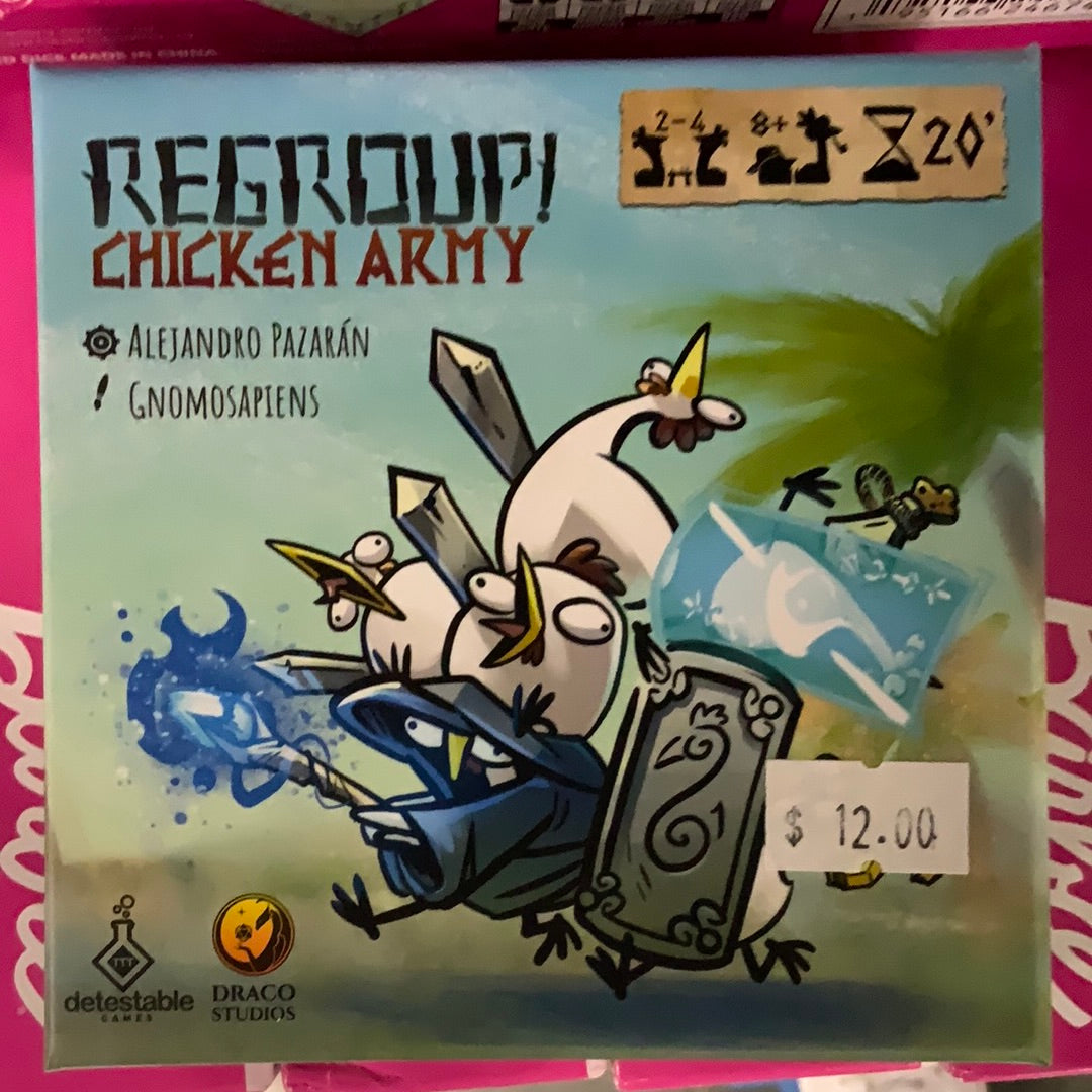 Regroup! Chicken Army game