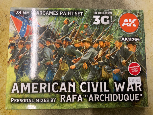 AK American Civil War Paint Set
