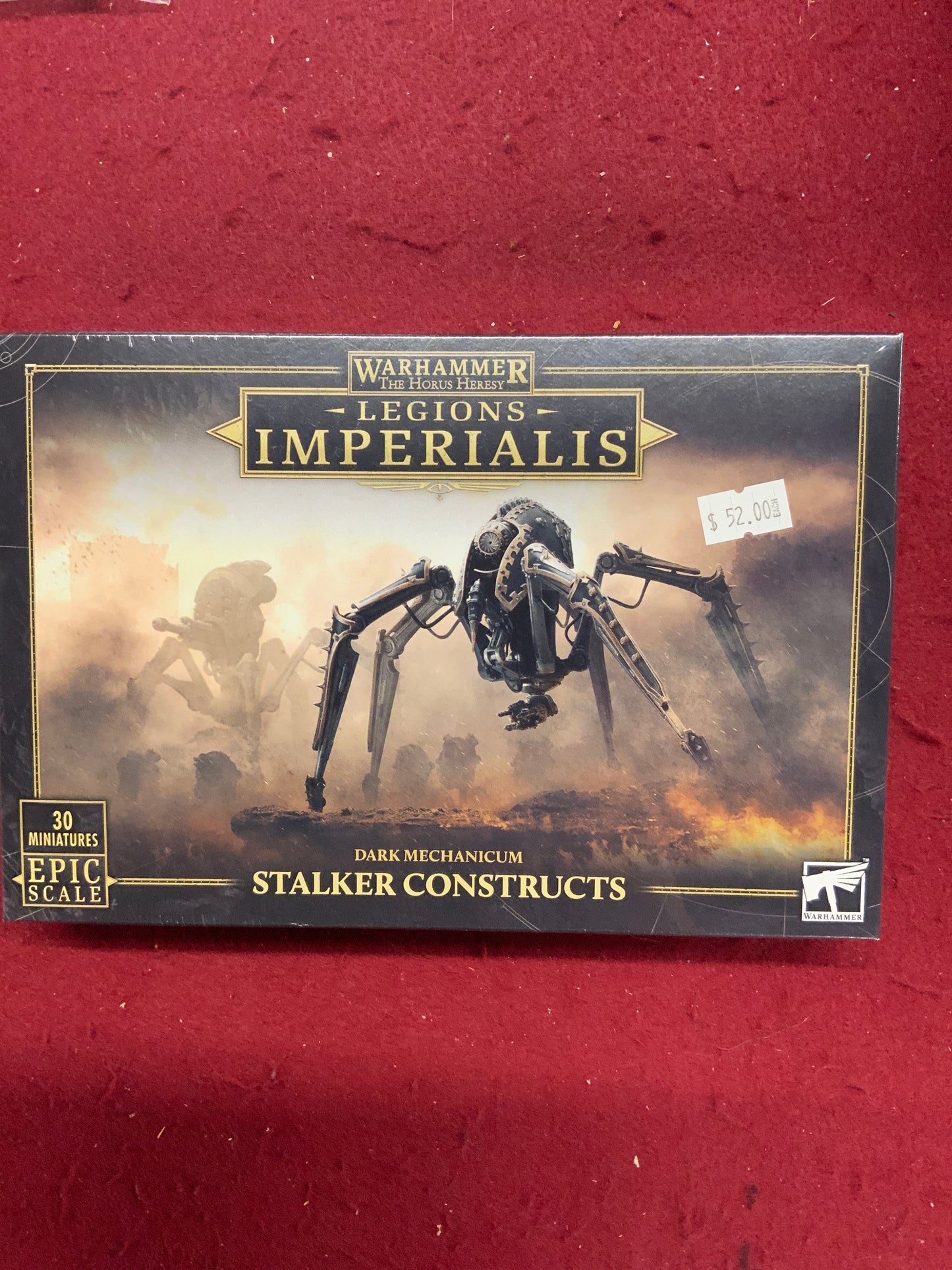 Warhammer Legions Imperialis Dark Mechanicum Stalker Constructs