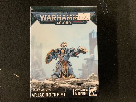 Warhammer 40,000 Space Wolves Arjac Rockfist