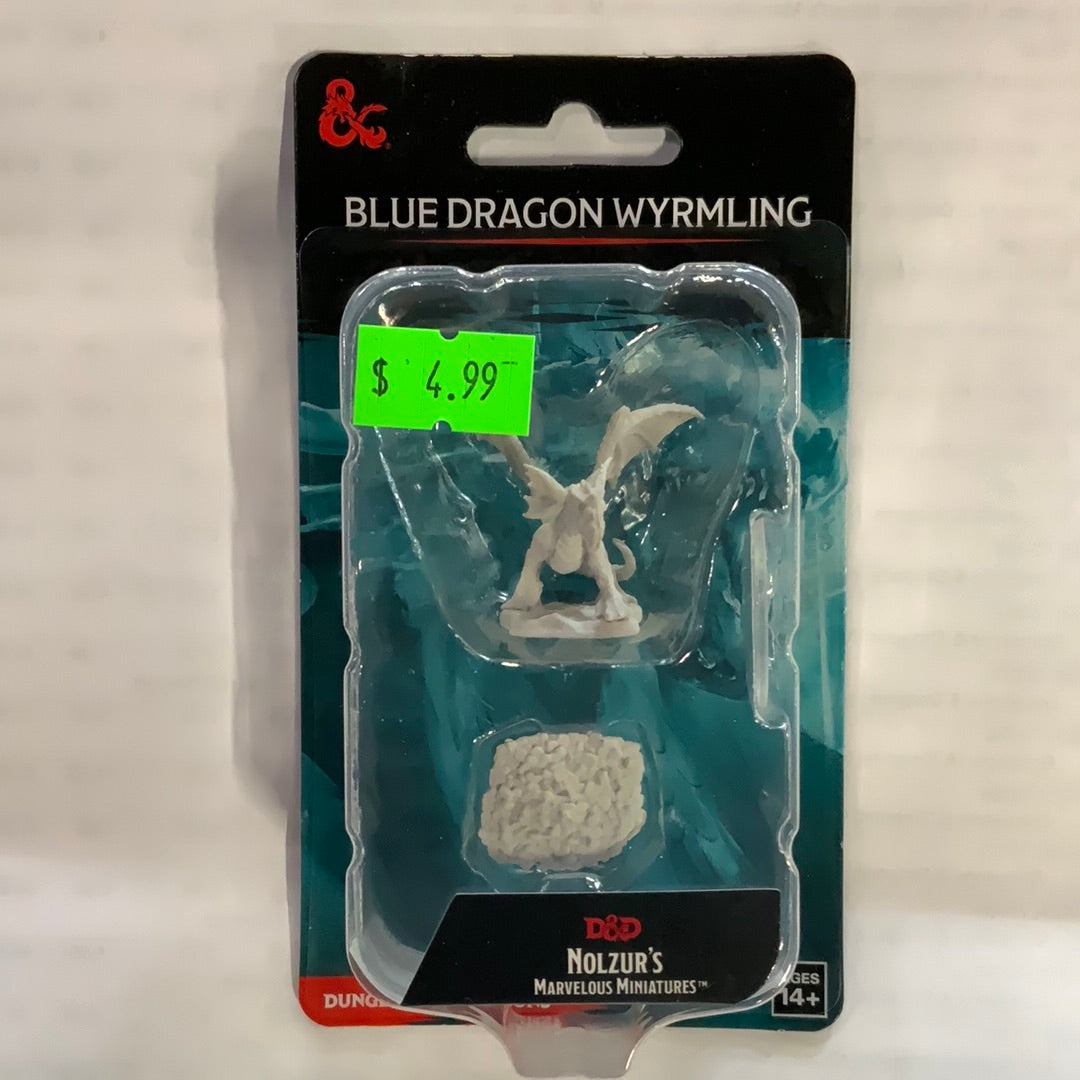 D&D Nolzur’s Marvelous Miniature Blue Dragon Wyrmling