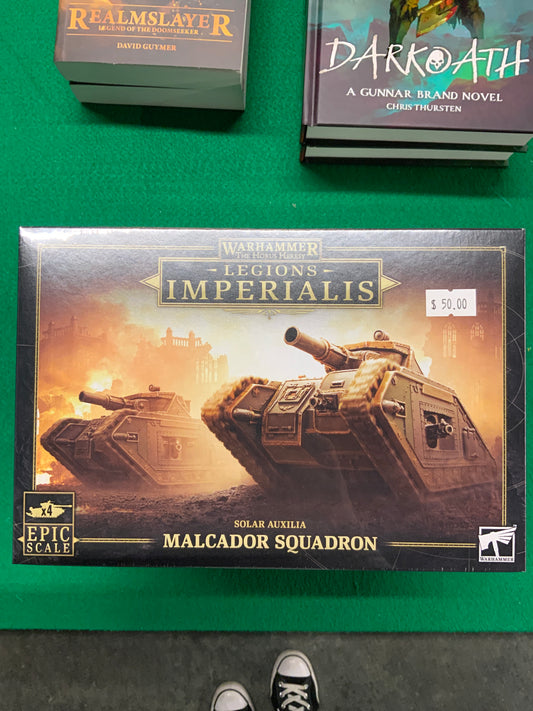 Warhammer Legions Imperialis Solar Auxilia Malcador Squadron