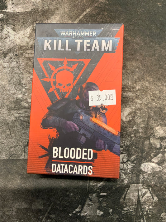 Warhammer Kill Team Blooded Datacards
