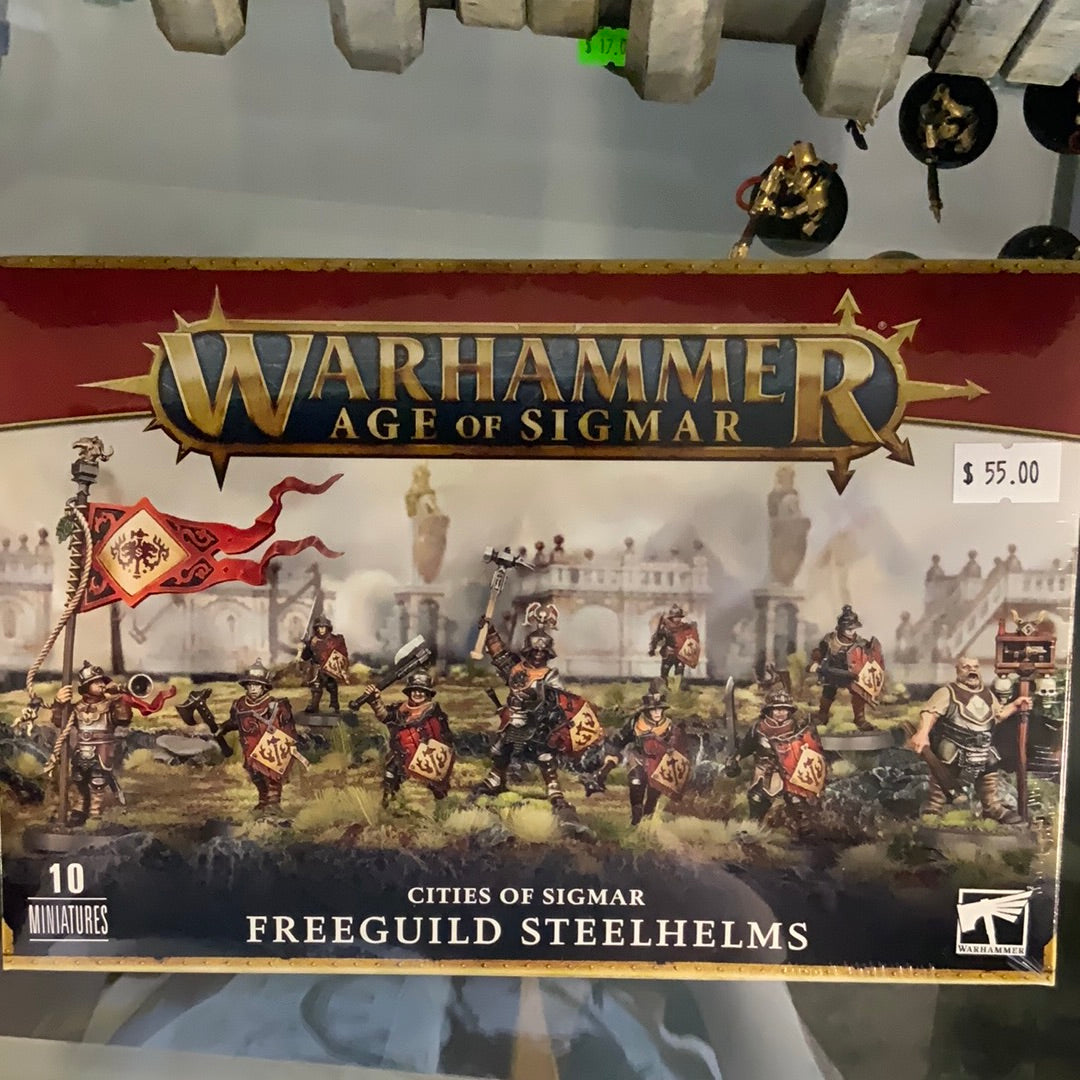 Warhammer Age of Sigmar Freeguild Steelhelms