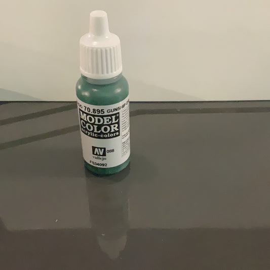 Vallejo model color acrylic colors 70.895 gunship green