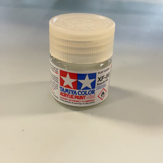 Tamiya color acrylic paint, Flat Clear, XF-86