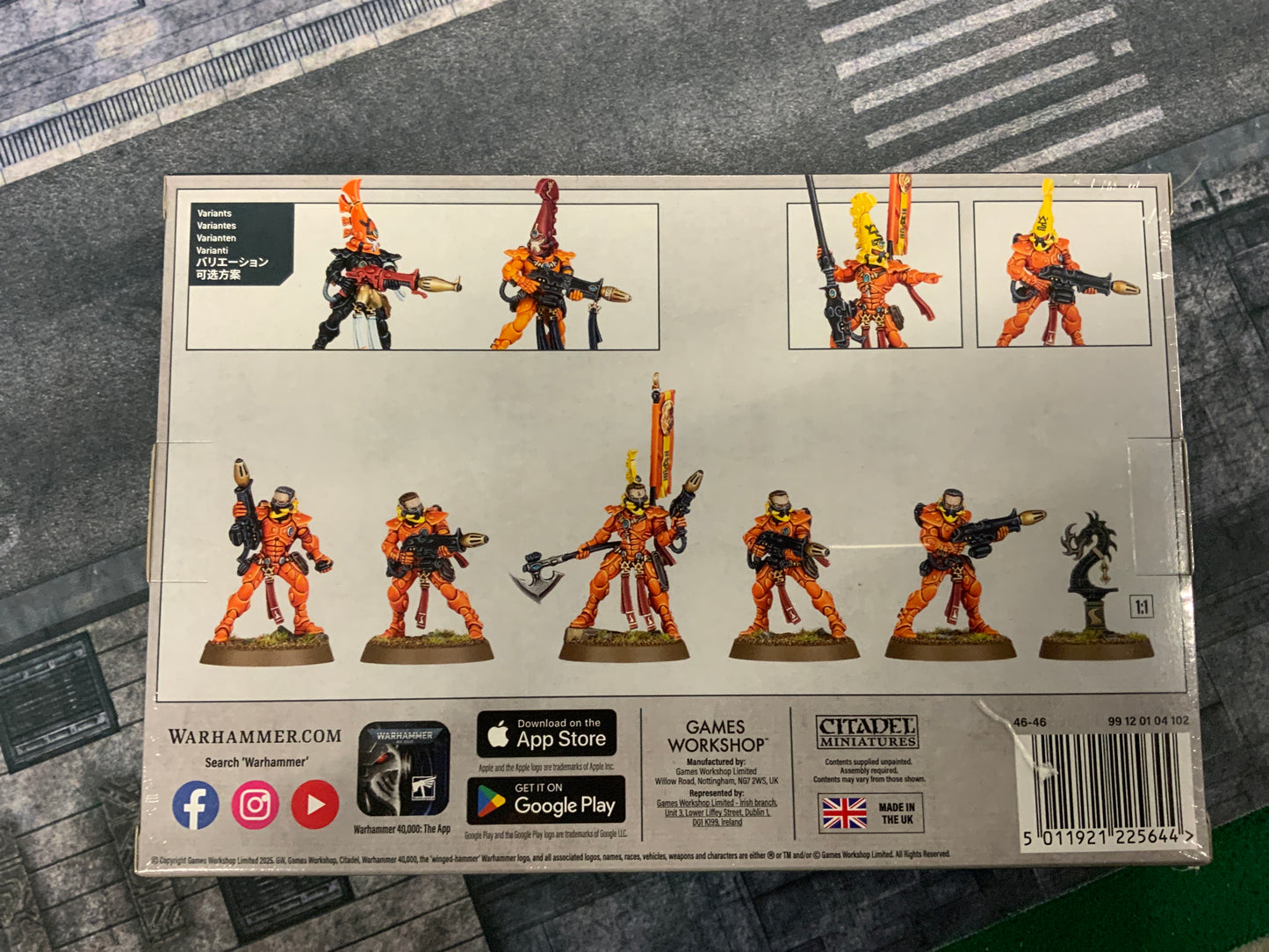 Warhammer 40,000 Aeldari Fire Dragons
