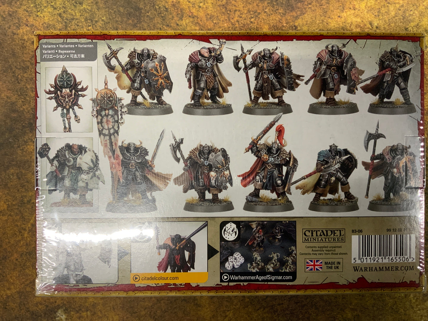 Warhammer Age Of Sigmar slaves to darkness Chaos Warriors