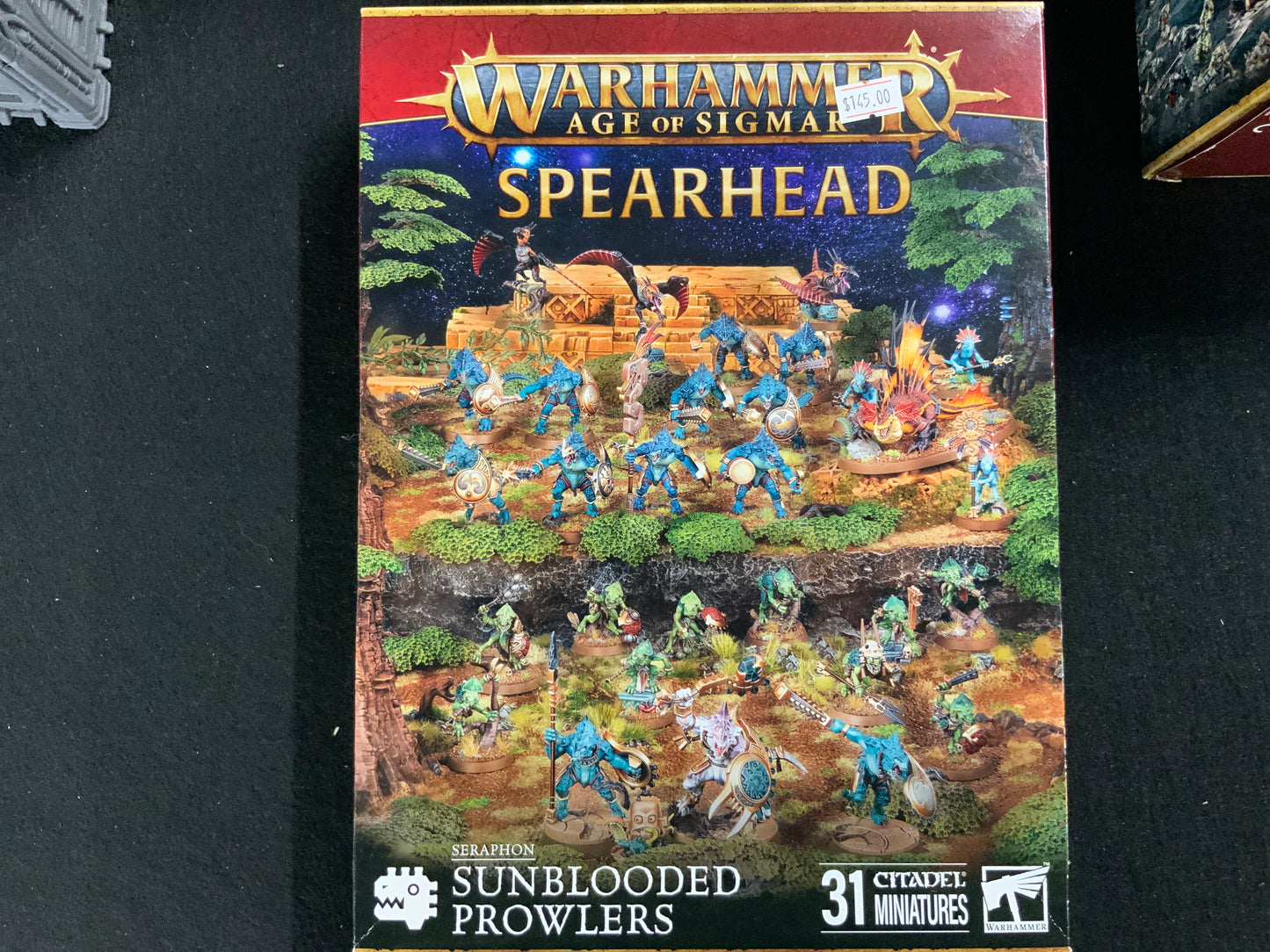 Warhammer Age of Sigmar Spearhead Seraphon Sunblood Prowlers