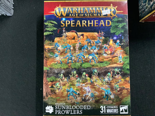Warhammer Age of Sigmar Spearhead Seraphon Sunblood Prowlers