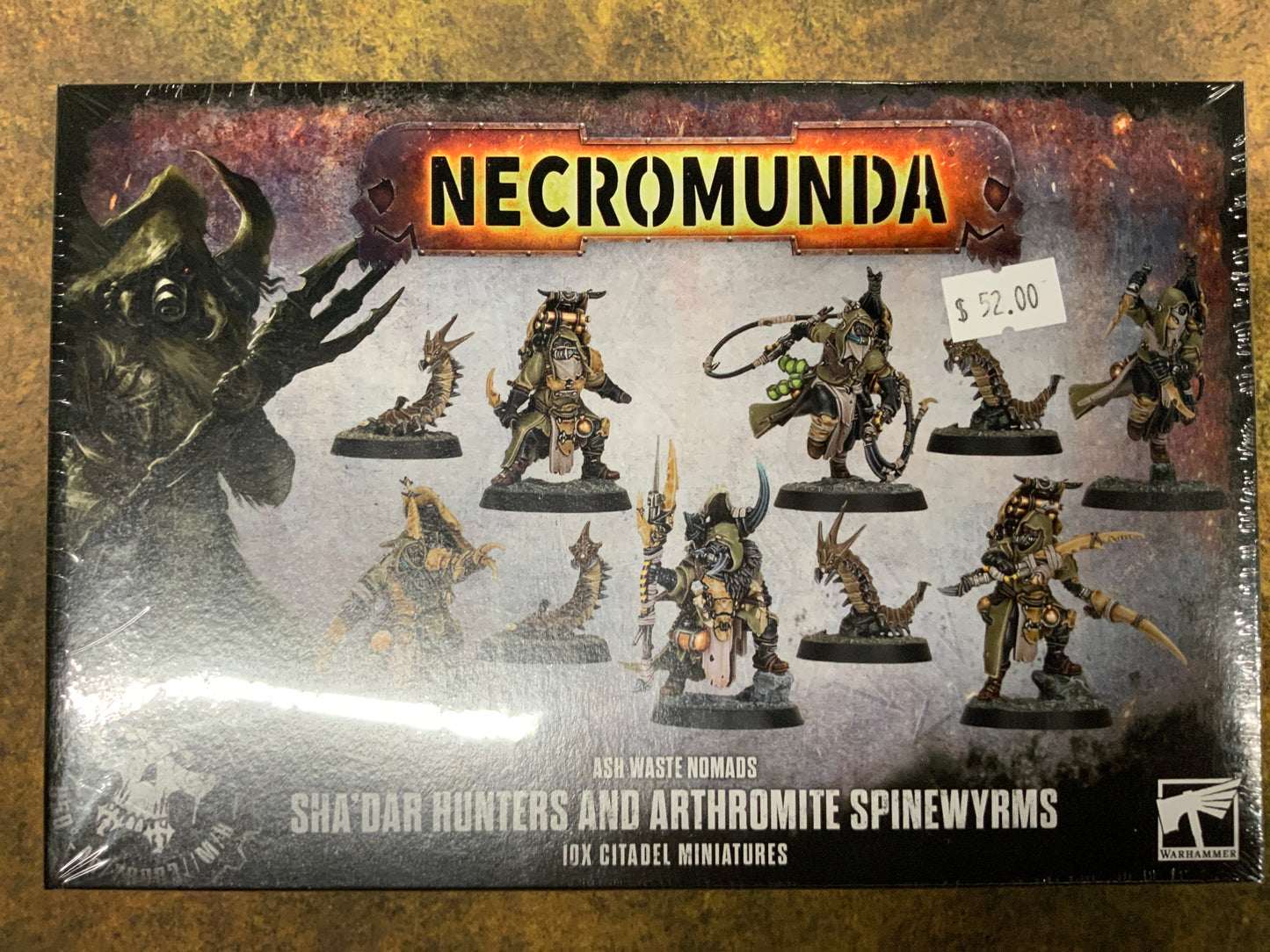 Necromunda Sha’Dar Hunters And Arthromite Spinewyrms