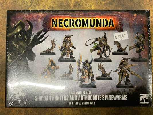 Necromunda Sha’Dar Hunters And Arthromite Spinewyrms
