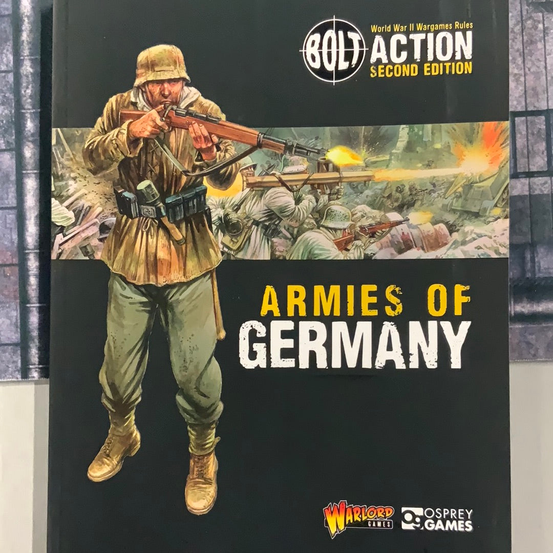 Bolt Action Second Edition Armies of Germany Book