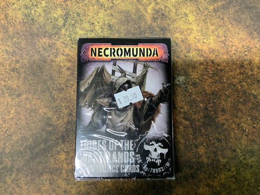 Necromunda Tribes Of The Wastelands Gang Tactics Cards