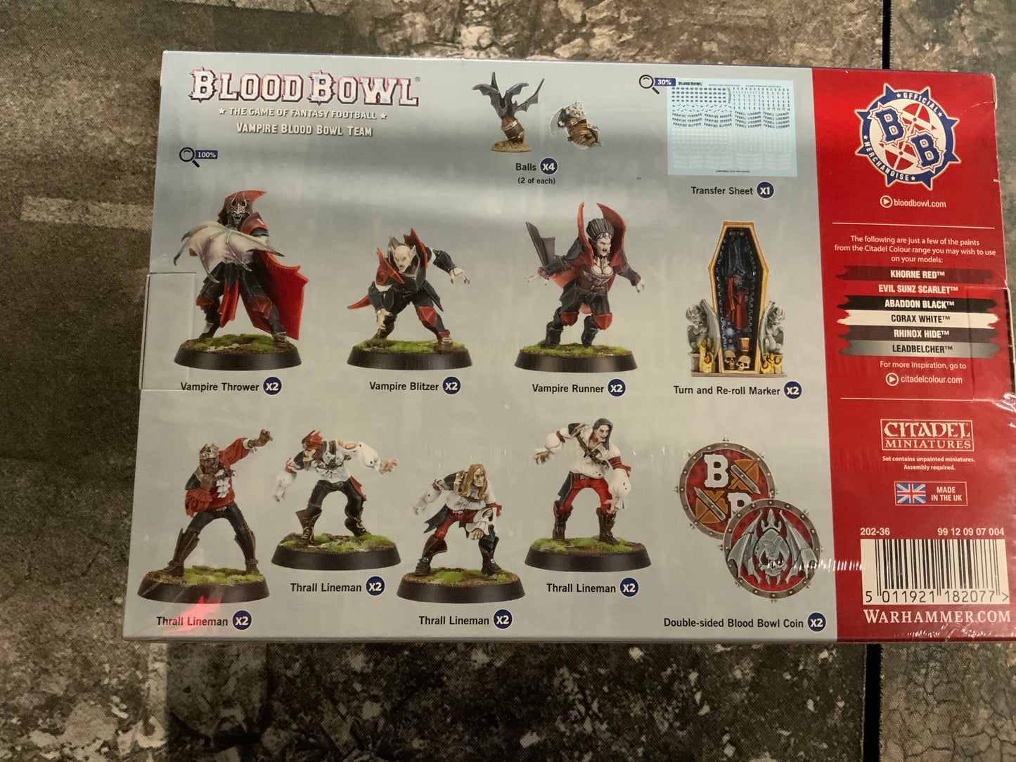 Warhammer Blood Bowl Vampire Team