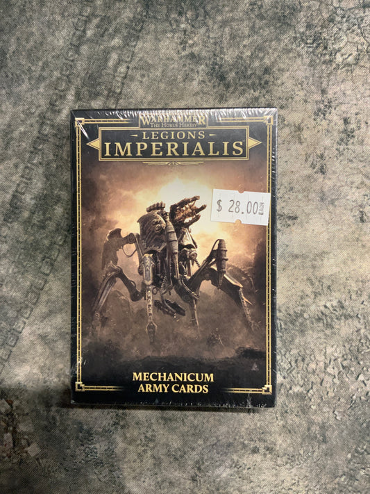Legion Imperialis Mechanicus Army Cards
