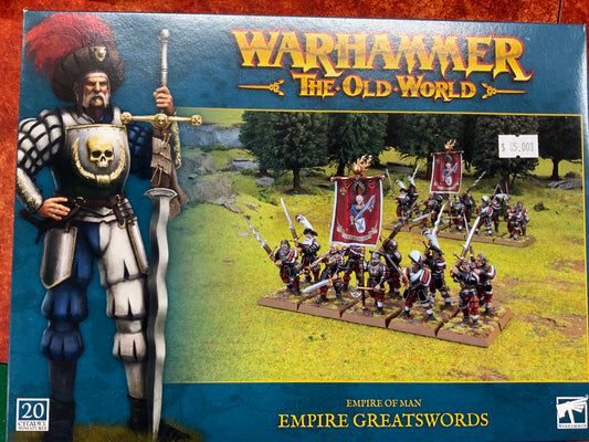 Warhammer The Old World Empire Of Man Empire Greatswords