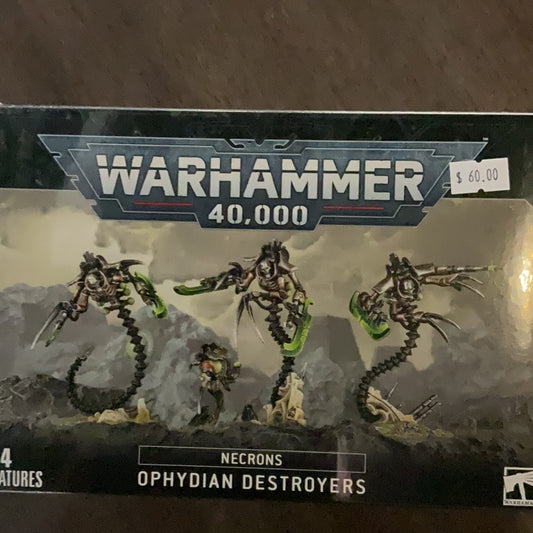 Warhammer 40,000 Necrons Ophidian Destroyers