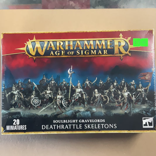 Warhammer Age of Sigmar, Soulblight Gravelords, Deathrattle Skeletons