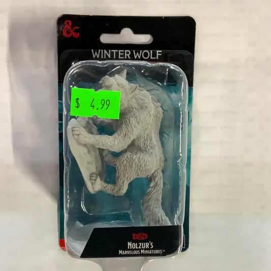 D&D Nolzer’s Marvelous Miniature Winter Wolf