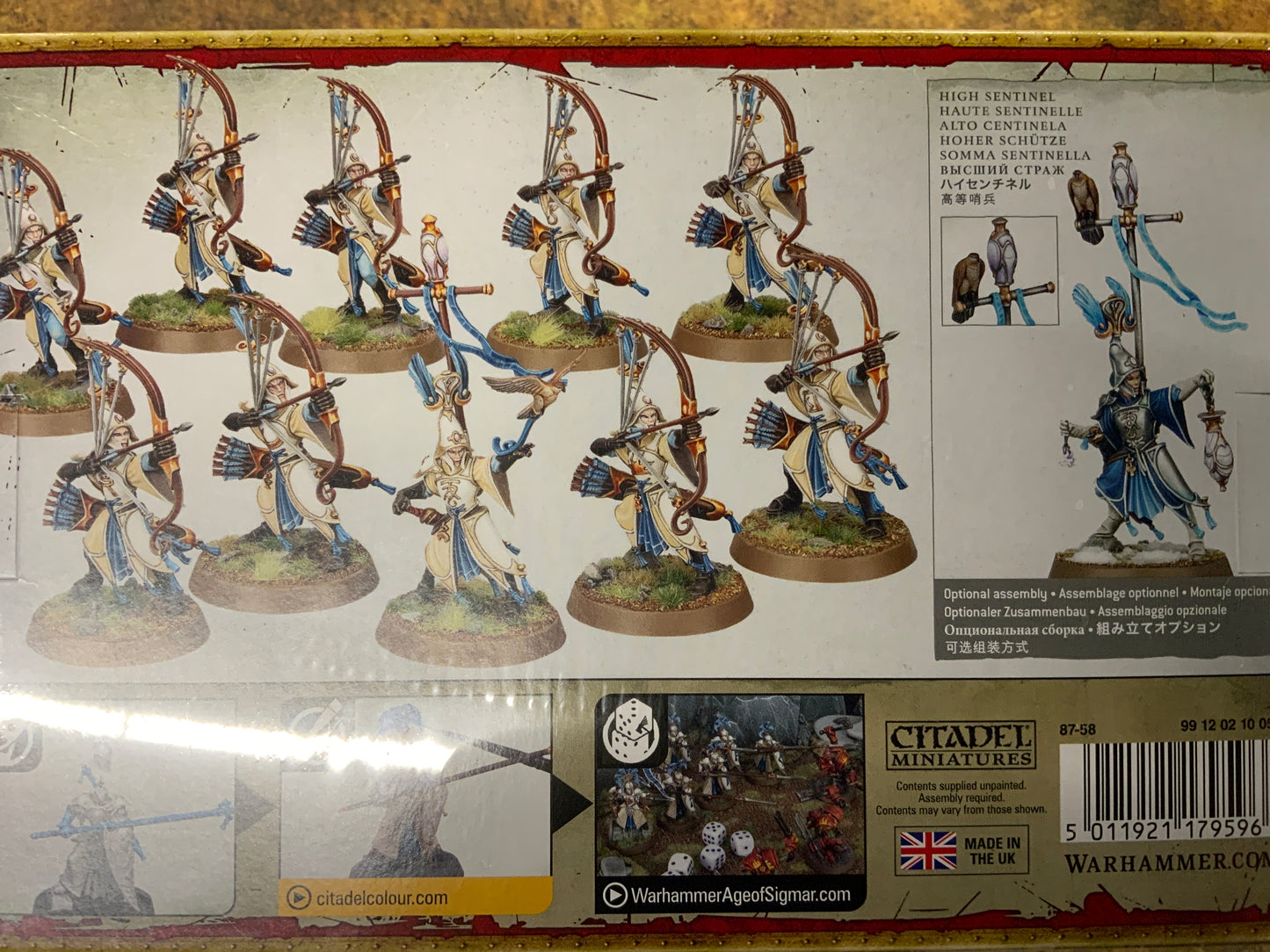 Warhammer Age of Sigmar Lumineth Realm-Lords Vanari Auralan Sentinels