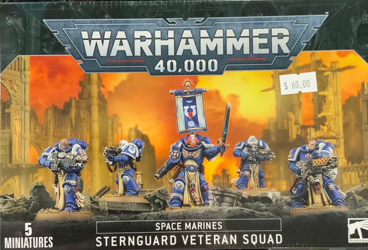 40k Space Marines: Sternguard Veteran Squad