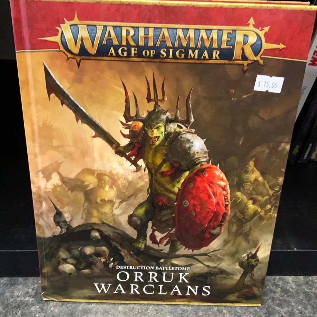 Warhammer Age of Sigmar Destruction Battletome Orruk Warclans