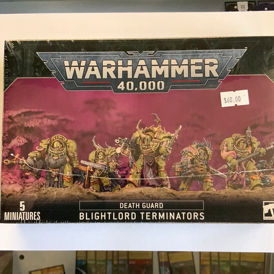 Warhammer 40,000 Death Guard Blightlord Terminators
