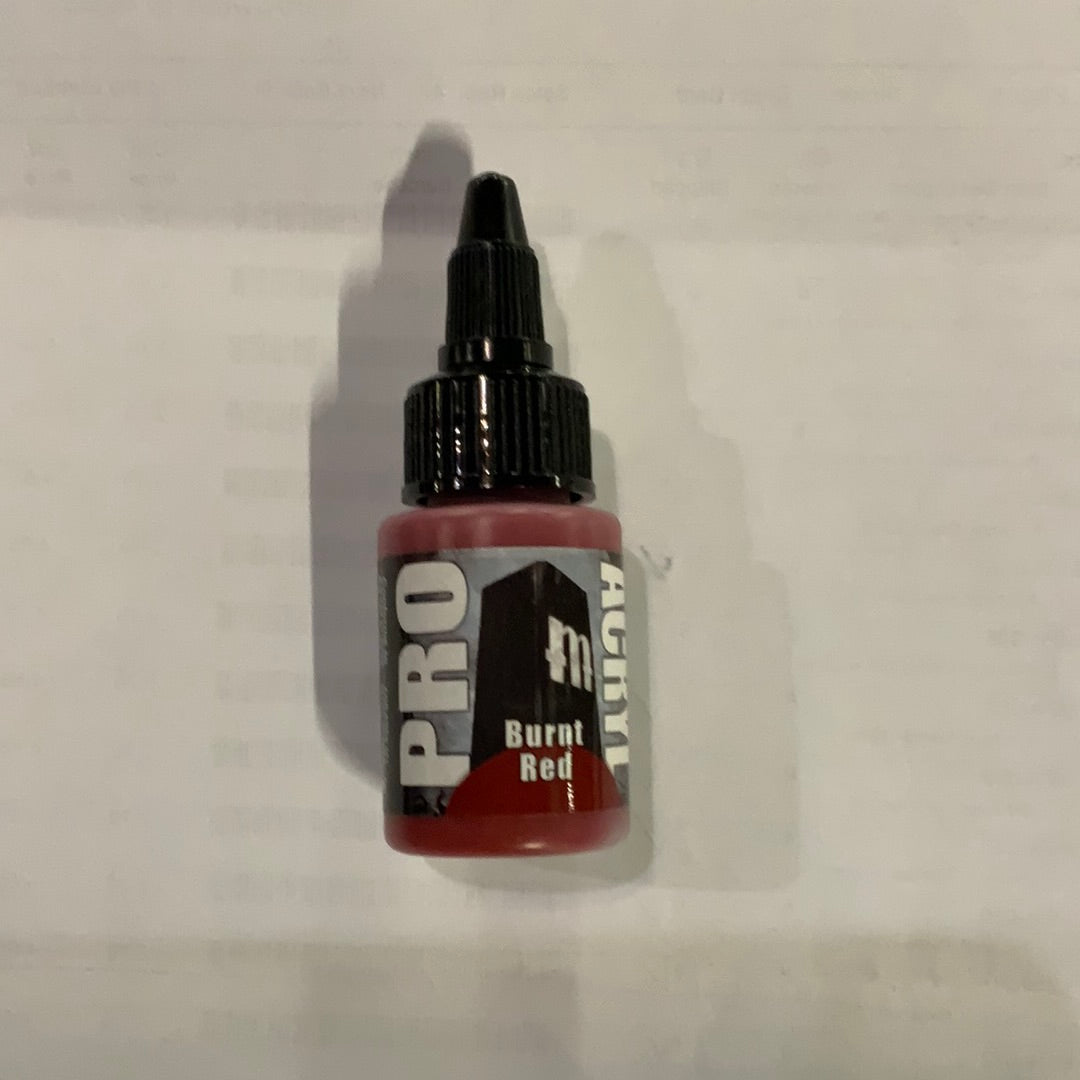 Pro Acryl Burnt Red MPA-008