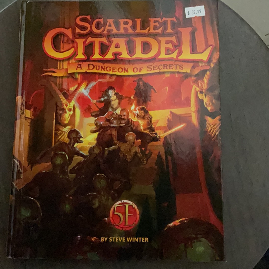 Scarlet Citadel, A Dungeon of Secrets 5E