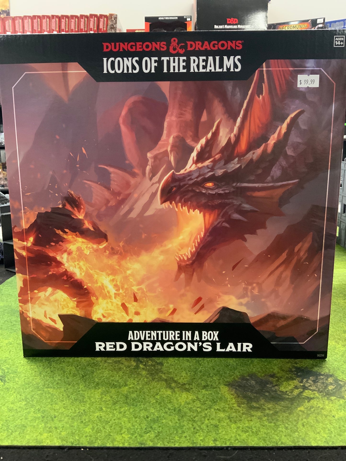 D&D Icons of the Realms Adventure in a box Red Dragons Lair