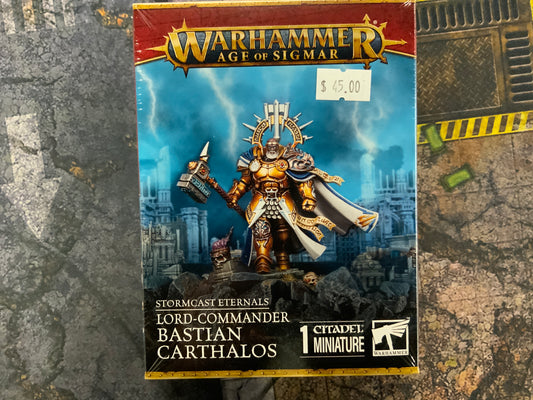 Warhammer Age Of Sigmar Stormcast Eternals Lord-Commander Bastion Carthalos