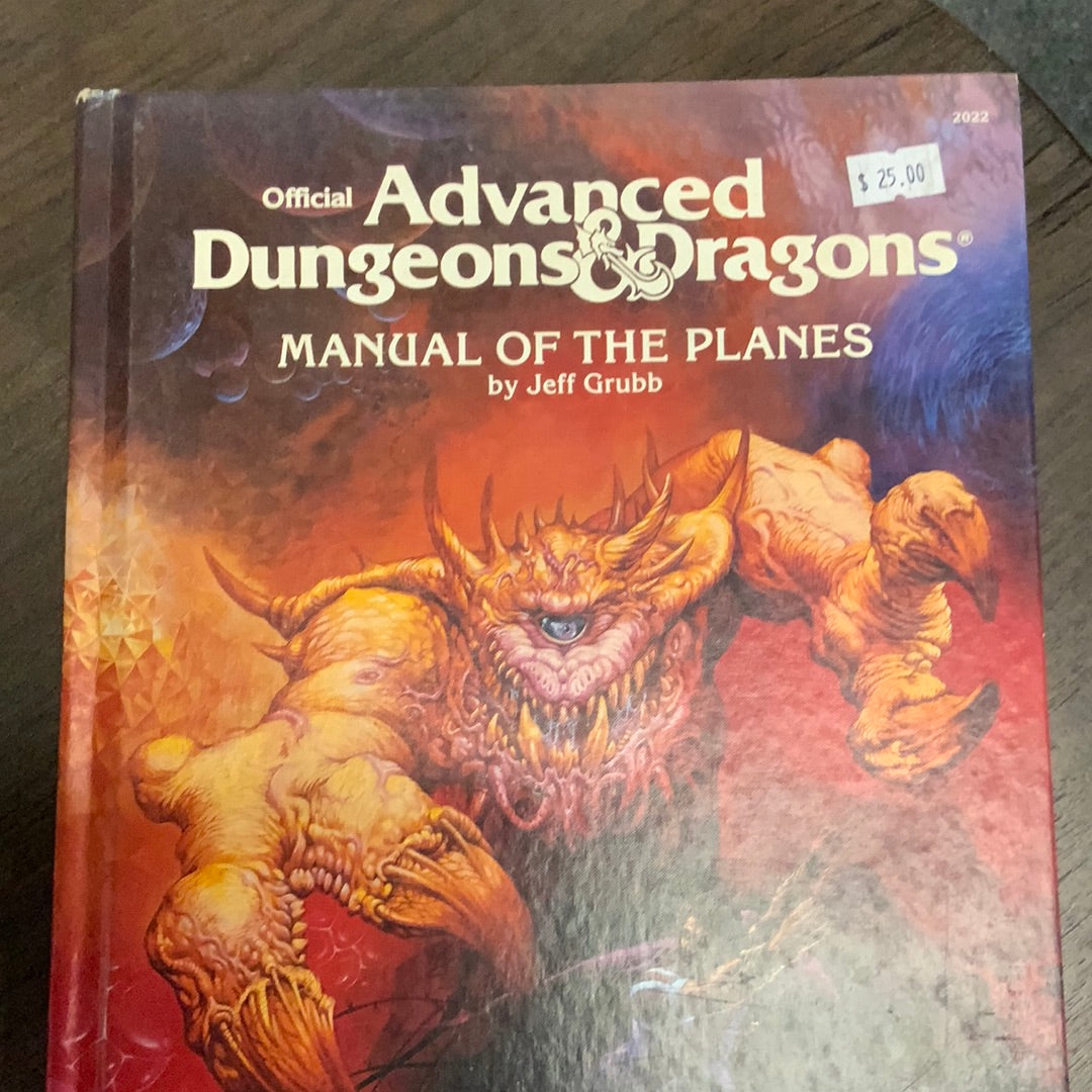 Official Advanced Dungeons and Dragons Manual of The Planes