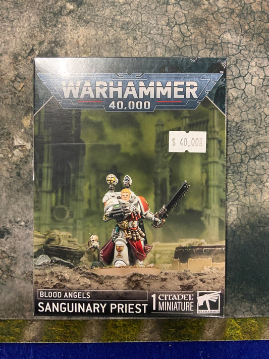 Warhammer40k Blood Angels Sanguinary Preist