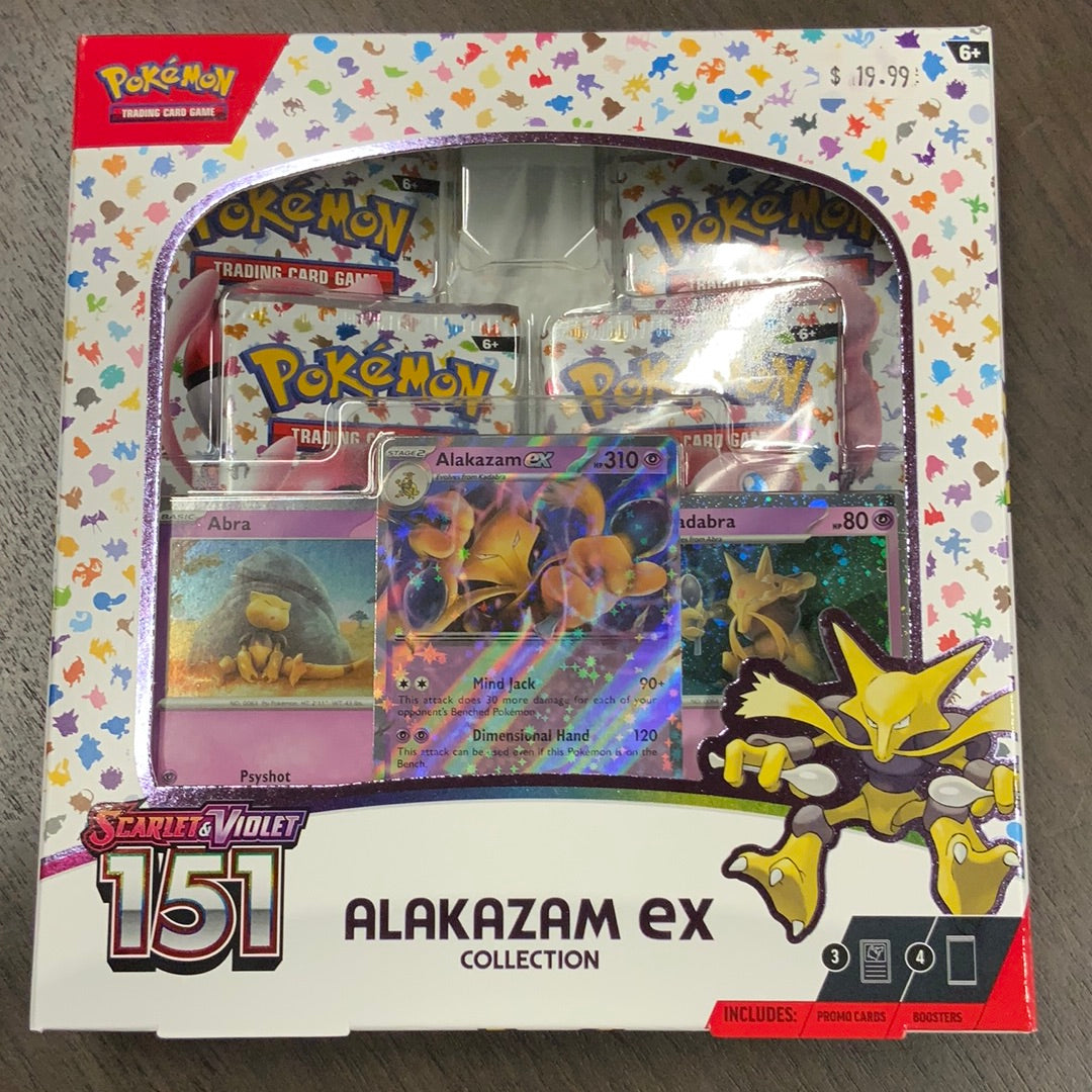 Pokémon 151 Alakazam ex collection