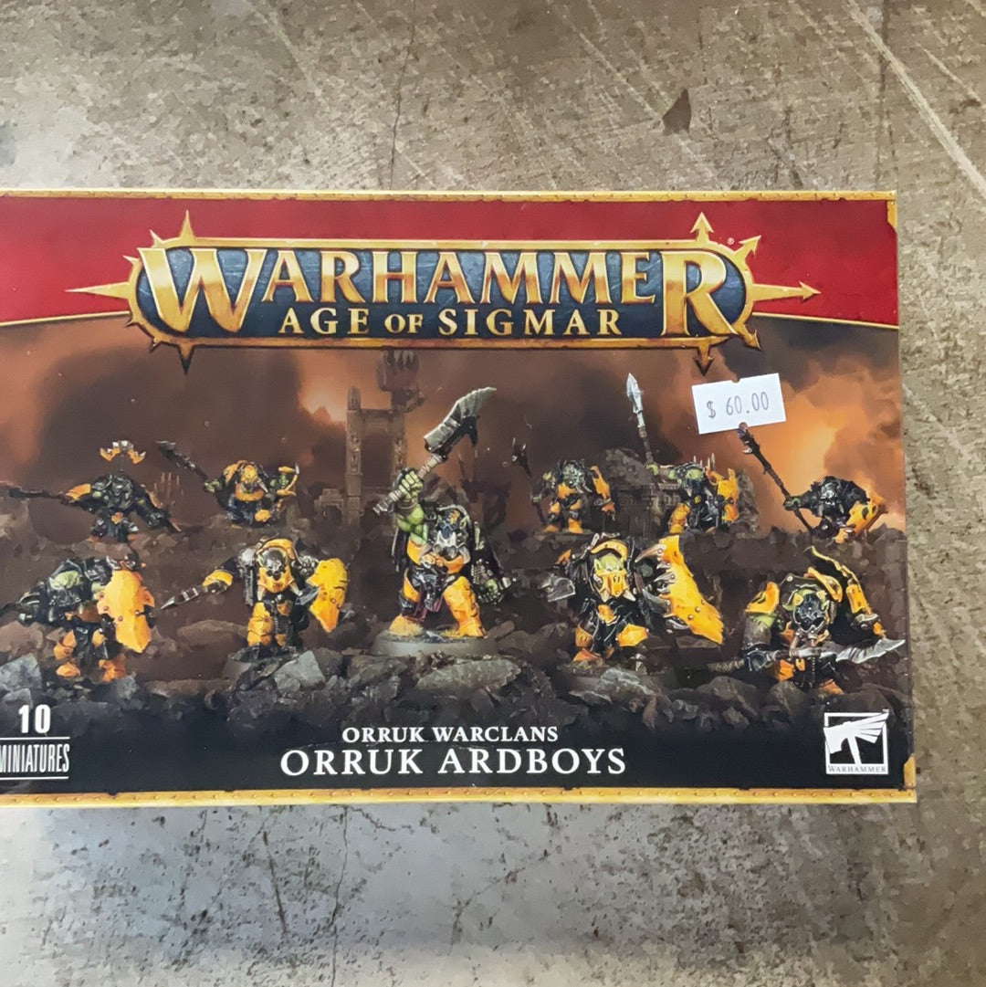 Warhammer 40k ORRUK WARCLANS ORRUK aARDBOYS