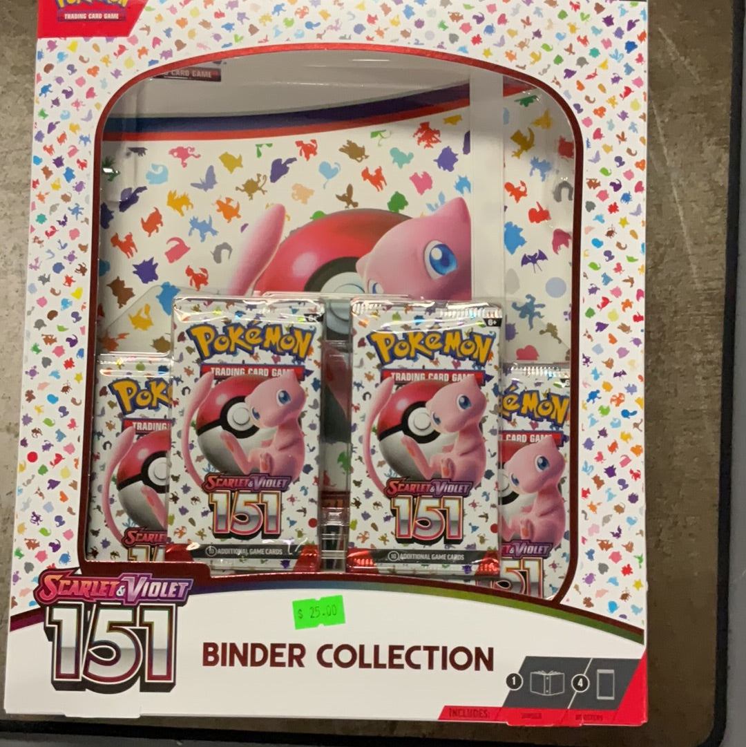 Pokémon 151 Binder collection