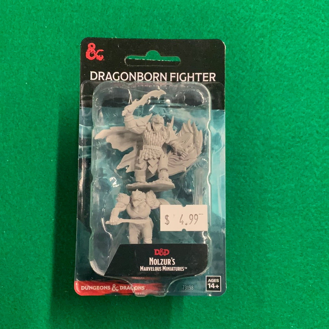 D&D Nolzur’s Marvelous Miniatures Dragonborn Fighter