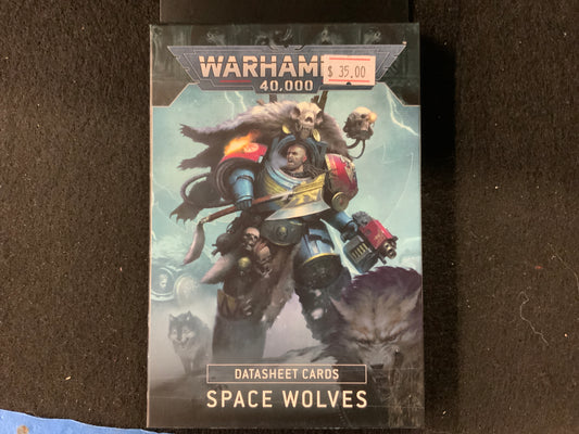 Warhammer 40,000 Space Wolves Datasheet Cards
