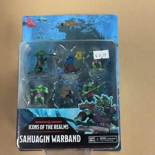 D&D Icons of theRealms Sahuagin Warband