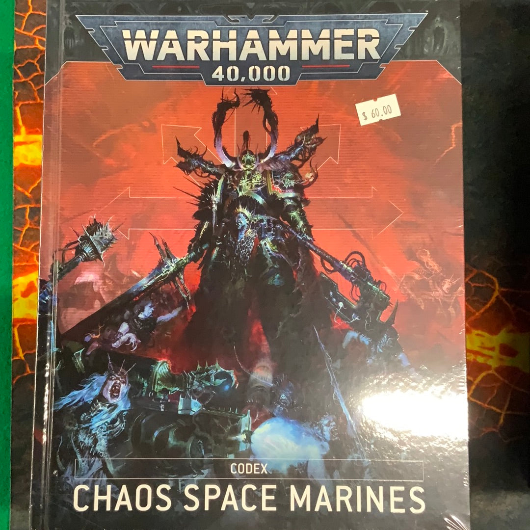 Warhammer 40K Chaos Space Marines Codex