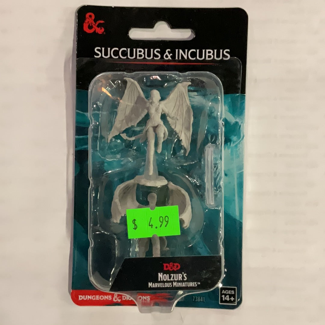 D&D Nolzur’s Marvelous Miniature Succubus & Incubus