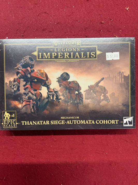 Warhammer Legions Imperialis Mechanicum Thanatar Siege-Automata Cohort